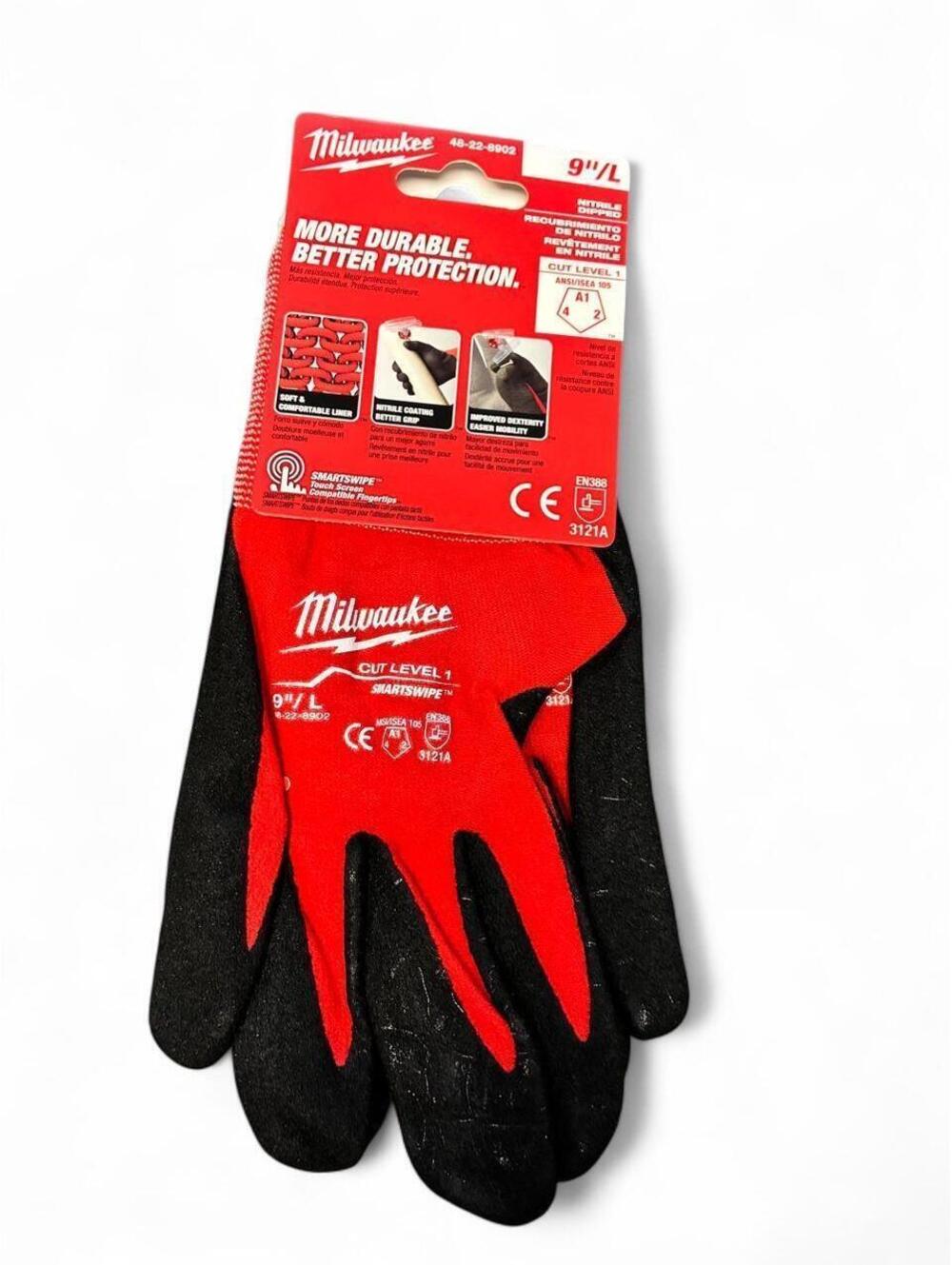 Milwaukee 48-22-4003 Cut Level 1 Gloves